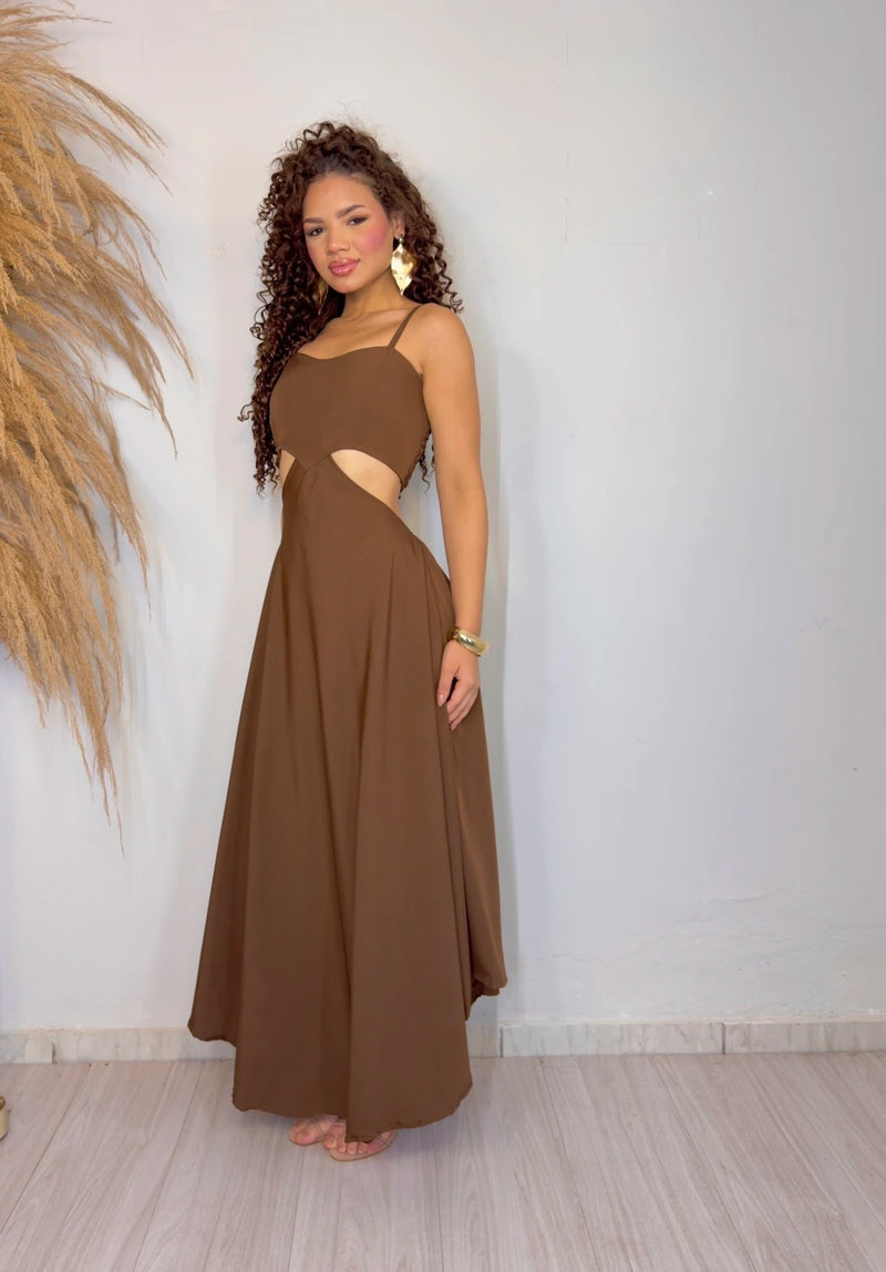 Vestido Feminino Iara Café